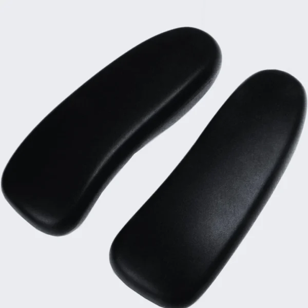 Black Aeron arm pads replacement for classic chairs