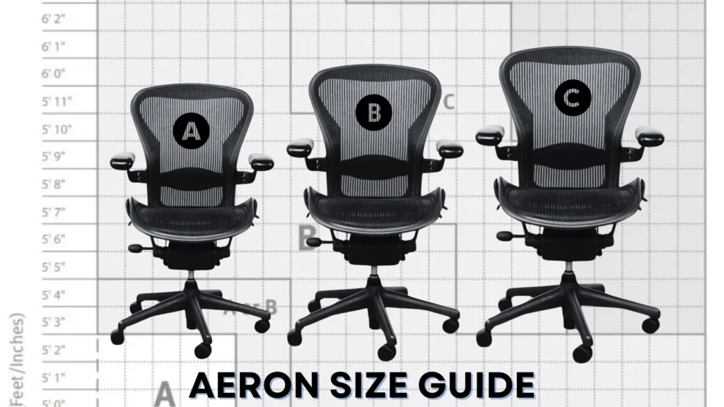 aeron size guide nulife chairs