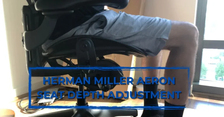 herman miller aeron seat depth adjustment nulife chairs