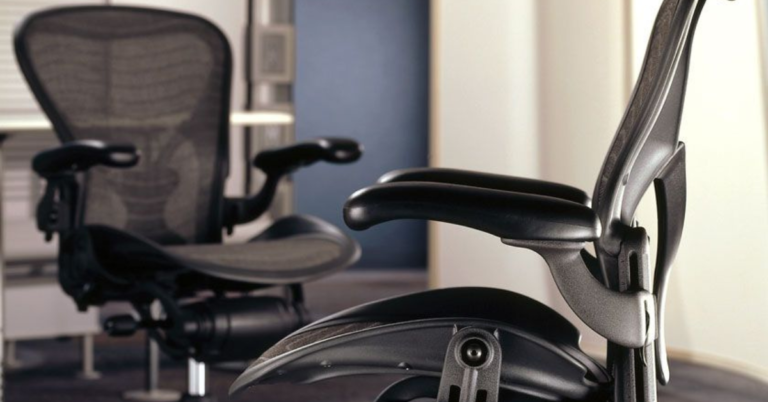 two aeron chair front and side view nulife chairs