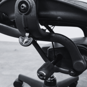 Chair tilt mechanisms for reclining and seat angle control.