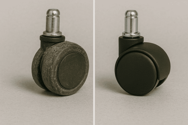 Office chair breakdowns and causes.