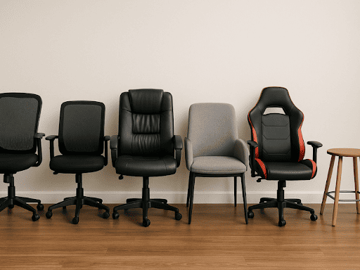 Office chair types explained