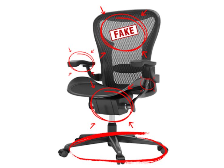 Spotting Counterfeit Herman Miller Chairs in Online Listings