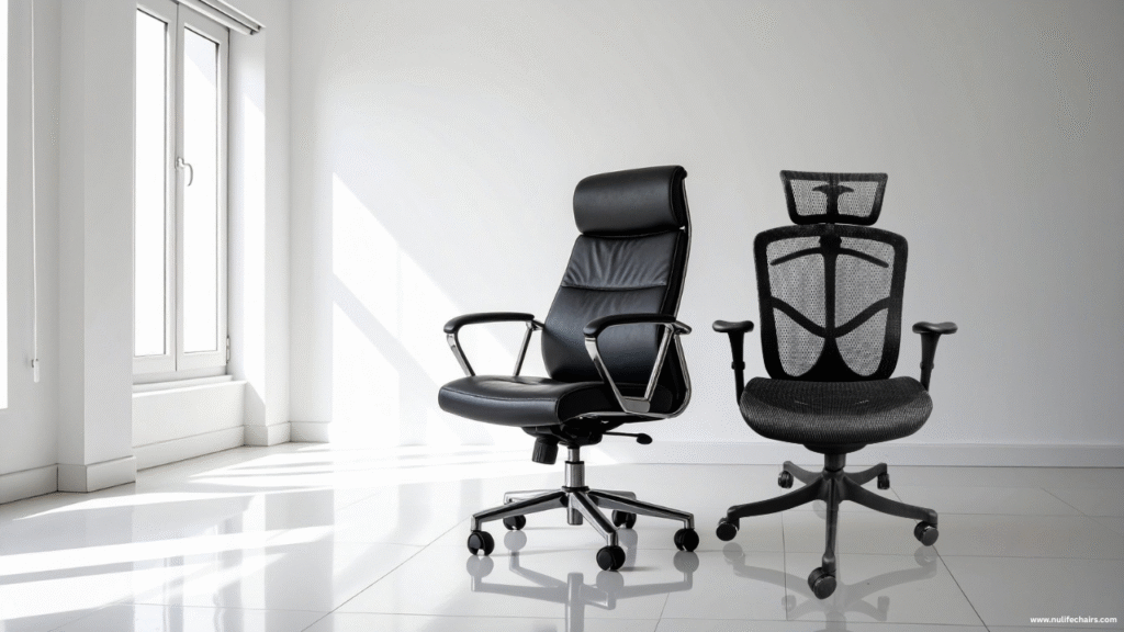 Mesh vs Leather Office Chairs: Which One Offers Better Durability and Comfort