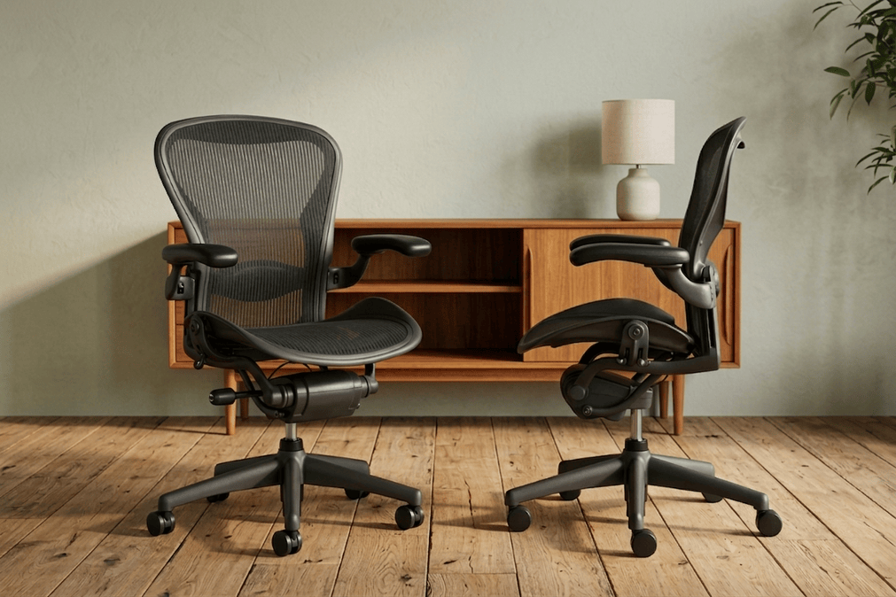 2 refurbished office chairs