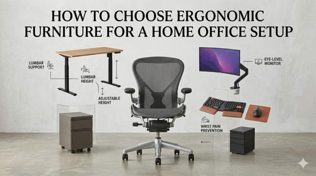 Ergonomic Furniture for home office