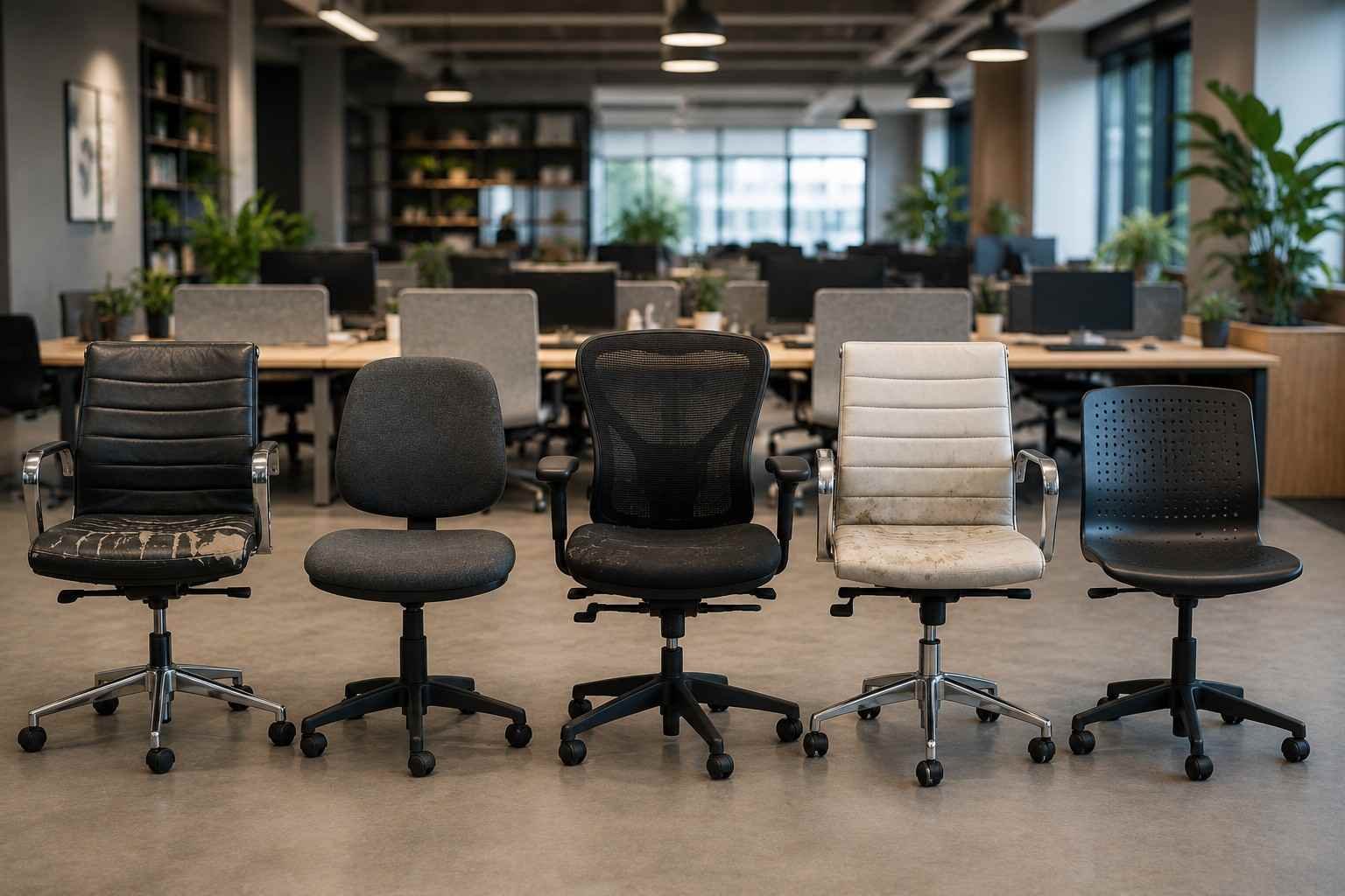 Shared Workspace Chairs