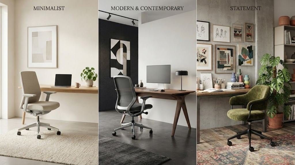Minimalist, modern and statement chairs