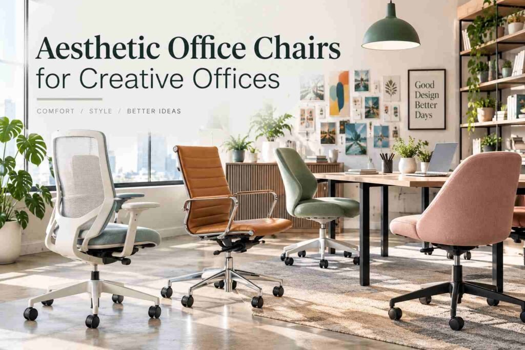 Aesthetic chairs for creative offices